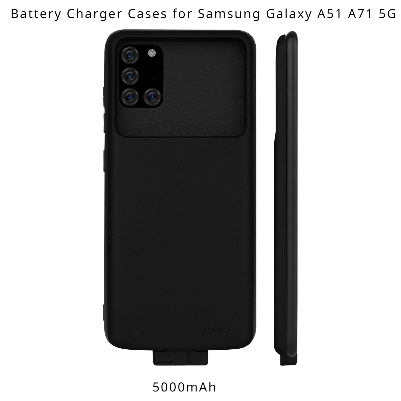 Battery Charger Cases External Portable Battery Case Charging Powerbank for Samsung Galaxy A51 A71 5G
Battery Charger Cases External Portable Battery Case Charging Powerbank for Samsung Galaxy A51 A71 5G