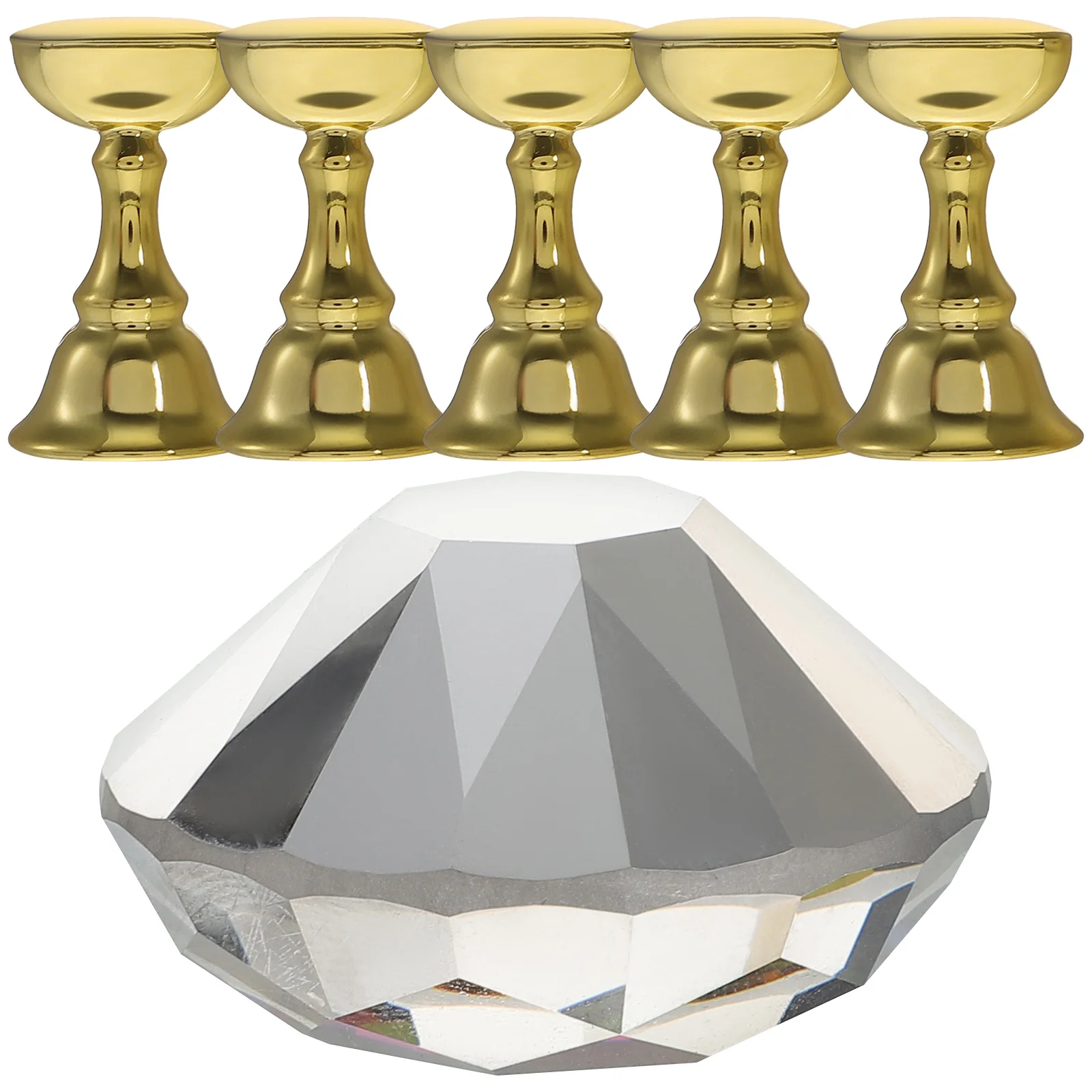 1Set Fake Nail Holder Press on Stand Electroplated Nail Art Practice Platform Display for Beginners Amateurs Nails Supply
1Set Fake Nail Holder Press on Stand Electroplated Nail Art Practice Platform Display for Beginners Amateurs Nails Supply