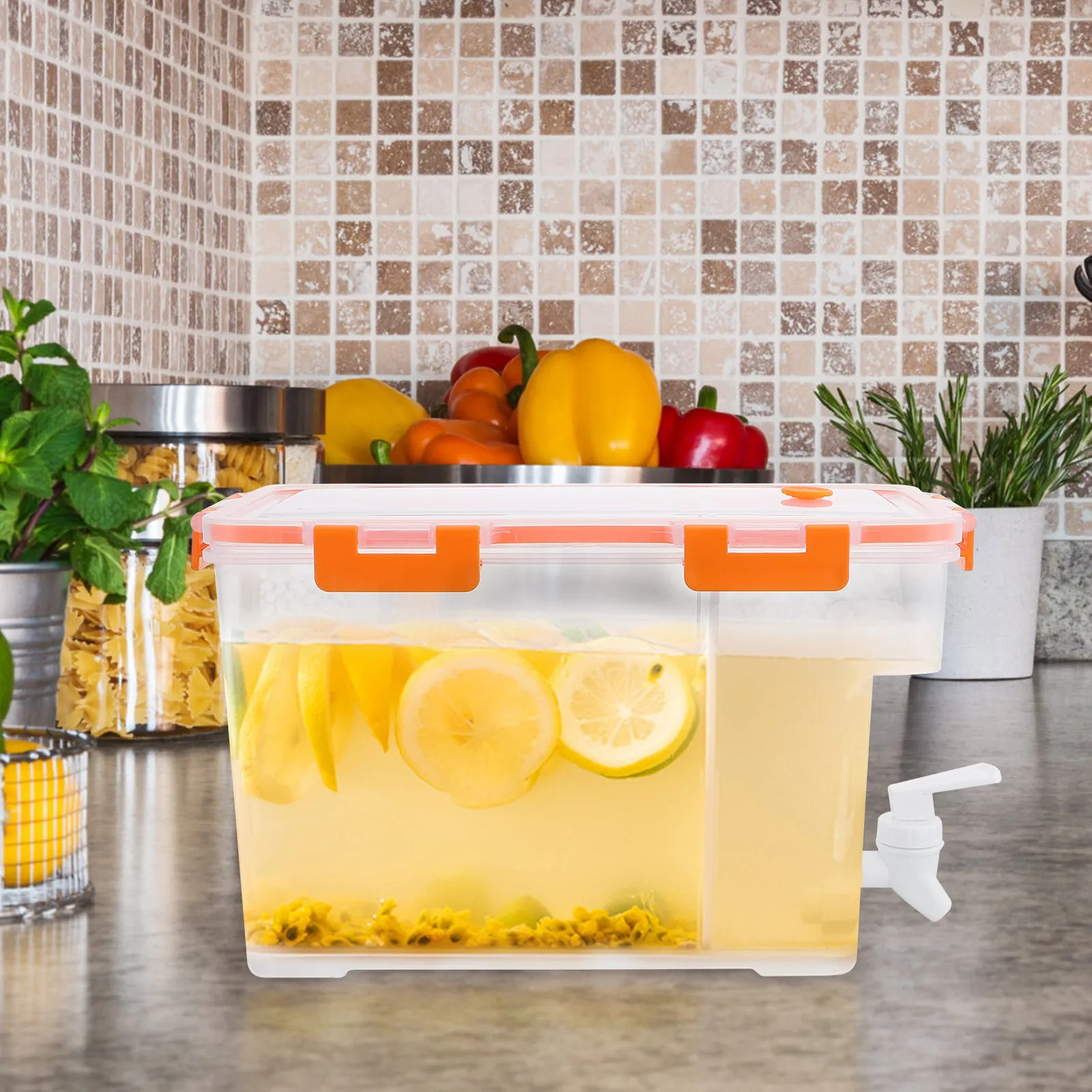 Large Capacity 3.5L Cold Water Pot Drink Dispenser with Faucet Refrigerator Juice Bucket Water Pitcher for Iced Tea Fruit
Large Capacity 3.5L Cold Water Pot Drink Dispenser with Faucet Refrigerator Juice Bucket Water Pitcher for Iced Tea Fruit