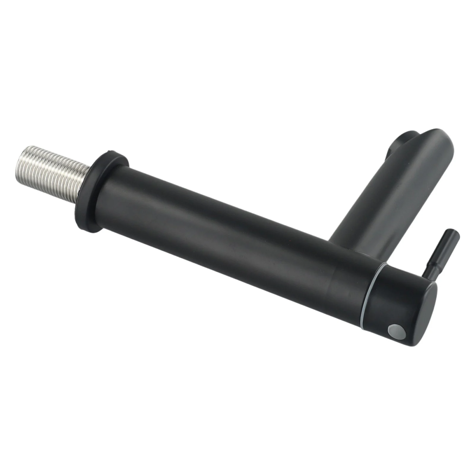 Compact Black Stainless Steel Sink Tap for Cold Water Only Applications in Bathroom or Kitchen with Scratch Resistant Coating
Compact Black Stainless Steel Sink Tap for Cold Water Only Applications in Bathroom or Kitchen with Scratch Resistant Coating