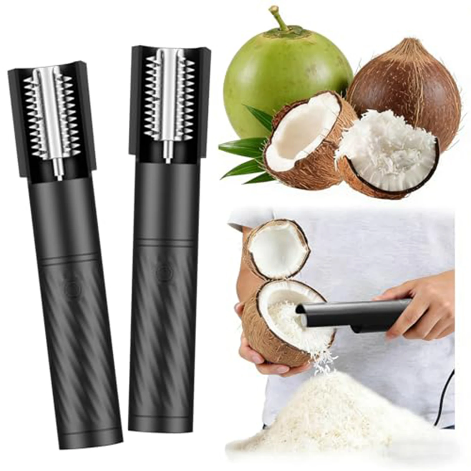 Portable Electric Grater Machine Stainless Steel Wireless Coconut Scraper Automatic Handheld Roller for Kitchen Scaling Fish
Portable Electric Grater Machine Stainless Steel Wireless Coconut Scraper Automatic Handheld Roller for Kitchen Scaling Fish