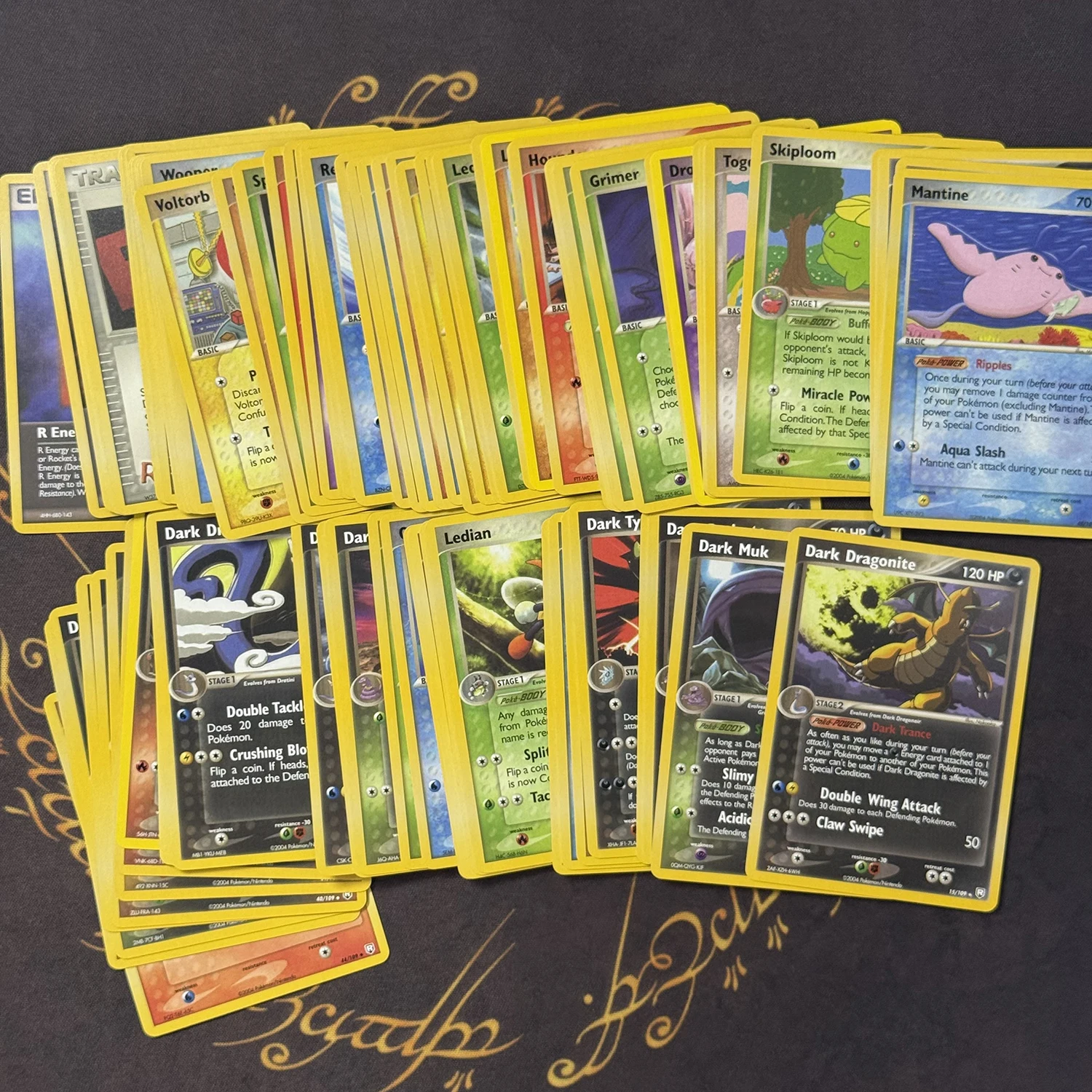 PTCG Proxy Cards Whole Set Team Racket Returns Azumarill Dark Octillery Quagsire Dark Golbat Rocket’s Meowth Cubone Horsea
PTCG Proxy Cards Whole Set Team Racket Returns Azumarill Dark Octillery Quagsire Dark Golbat Rocket’s Meowth Cubone Horsea