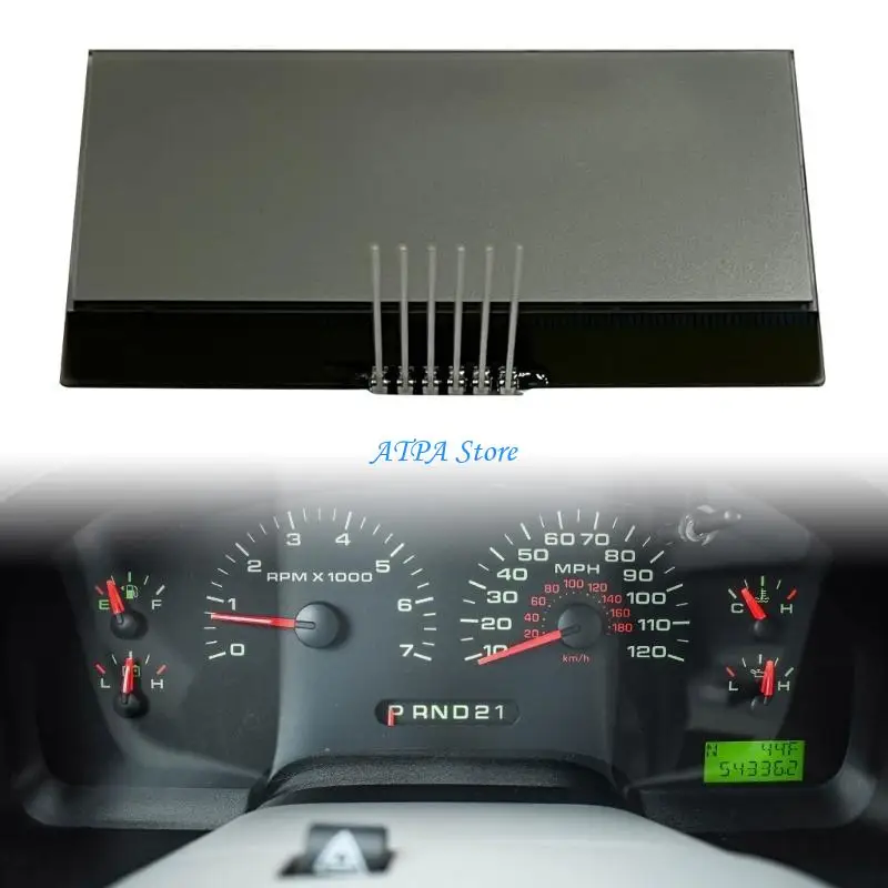 U13C Replacement LCD Monitor Dashboard Screen Assembly Radio Navigation Instrument Cluster for F150 2004-2008
U13C Replacement LCD Monitor Dashboard Screen Assembly Radio Navigation Instrument Cluster for F150 2004-2008