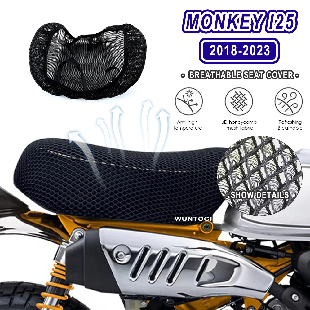 Новинка 125, чехол на сиденье для Honda Monkey125 Monkey 2018-2023, чехол на сиденье мотоцикла, 3D Воздухопроницаемый защитный Теплоизоляционный чехол
Новинка 125, чехол на сиденье для Honda Monkey125 Monkey 2018-2023, чехол на сиденье мотоцикла, 3D Воздухопроницаемый защитный Теплоизоляционный чехол