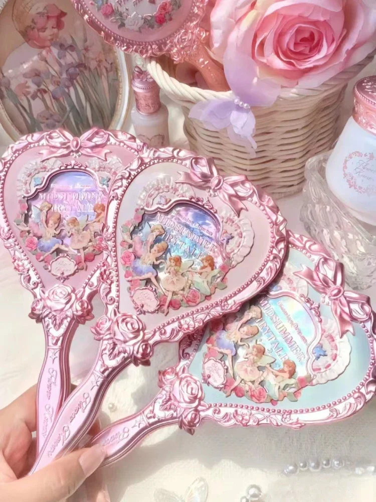 Flower Knows Midsummer Fairytales Series Handheld Mirror Love Shaped Cute Makeup Comb Brush
Flower Knows Midsummer Fairytales Series Handheld Mirror Love Shaped Cute Makeup Comb Brush