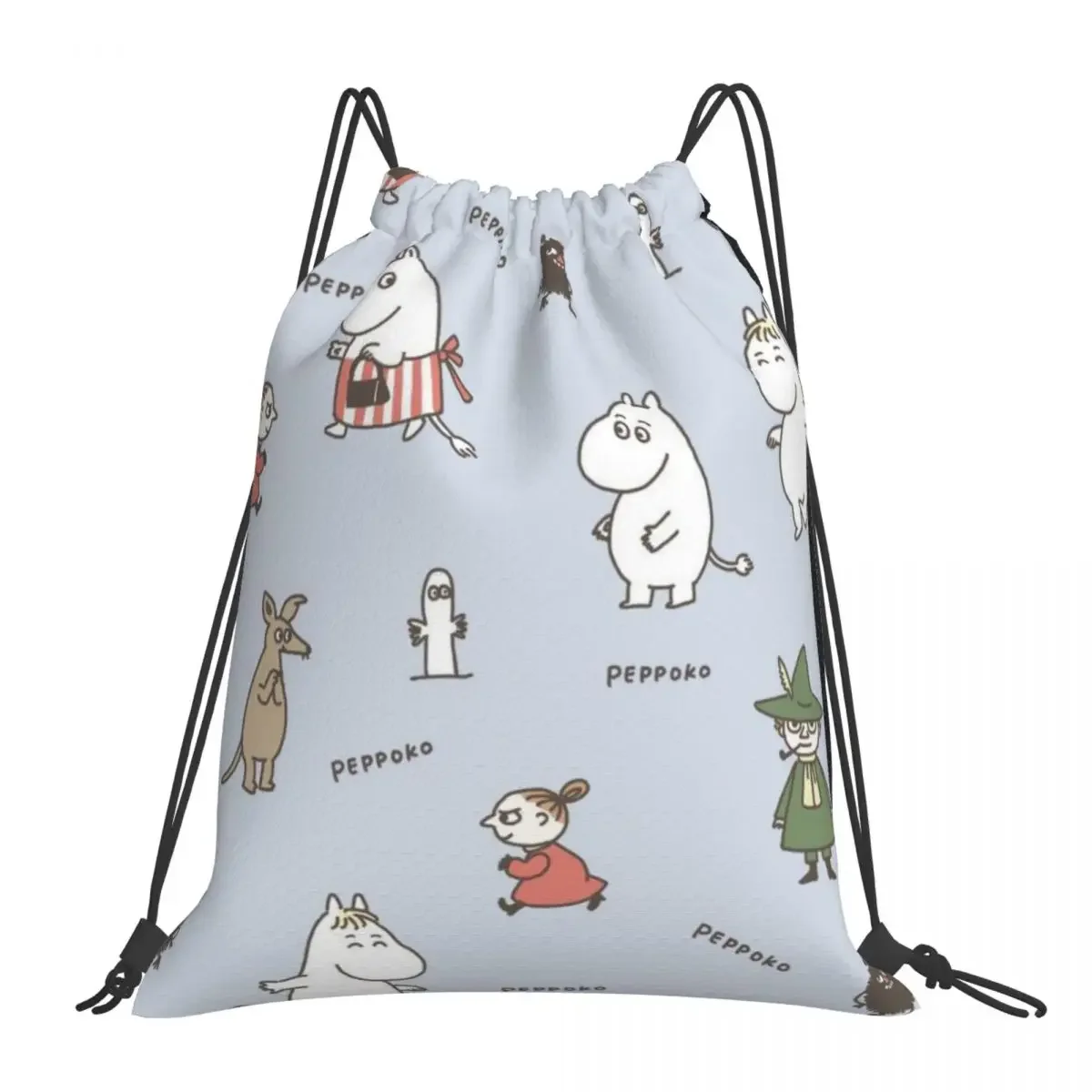 Custom Pattern Logo Drawstring Bag Like-M-Moommin-style Travel Backpack Student Storage Bag School Bag ꦫ
Custom Pattern Logo Drawstring Bag Like-M-Moommin-style Travel Backpack Student Storage Bag School Bag ꦫ