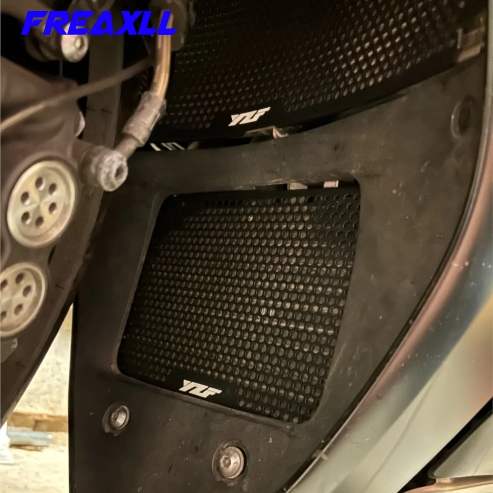 2023 2024 YZF-R1/YZFR1 For Yamaha YZFR1 YZFR1M YZF R1 R1M 2015-2024 2021 2022 Radiator Grille Guard Cover Oil Cooler Protection 
2023 2024 YZF-R1/YZFR1 For Yamaha YZFR1 YZFR1M YZF R1 R1M 2015-2024 2021 2022 Radiator Grille Guard Cover Oil Cooler Protection
