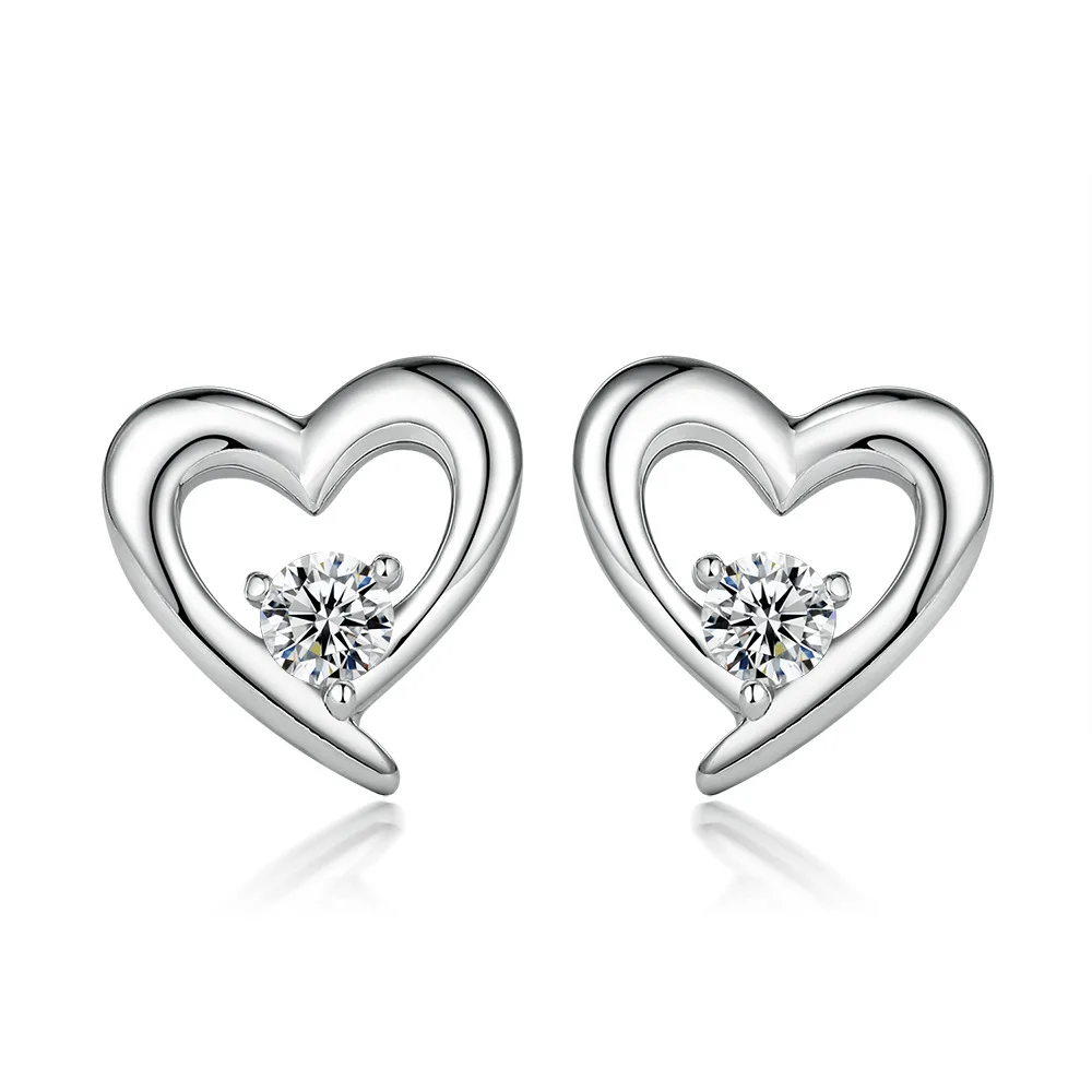 Apexelle Brand Luxury Jewelry 925 Sterling Silver Stud Earrings Heart Shaped Hollow Zircon Necklace For Women Fine Jewelry
Apexelle Brand Luxury Jewelry 925 Sterling Silver Stud Earrings Heart Shaped Hollow Zircon Necklace For Women Fine Jewelry