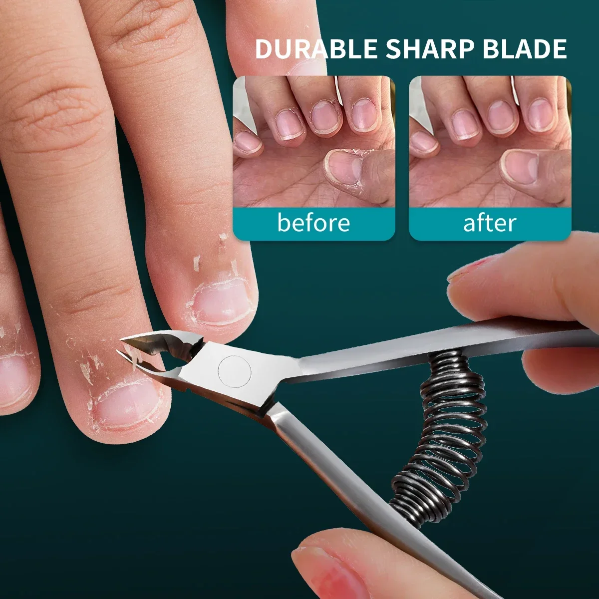 New Stainless Steel Cuticle Trimmer Professional Nail Nipper Cuticle Remover Nail Art Pedicure Care Plier Cutter Scissor Tool
New Stainless Steel Cuticle Trimmer Professional Nail Nipper Cuticle Remover Nail Art Pedicure Care Plier Cutter Scissor Tool