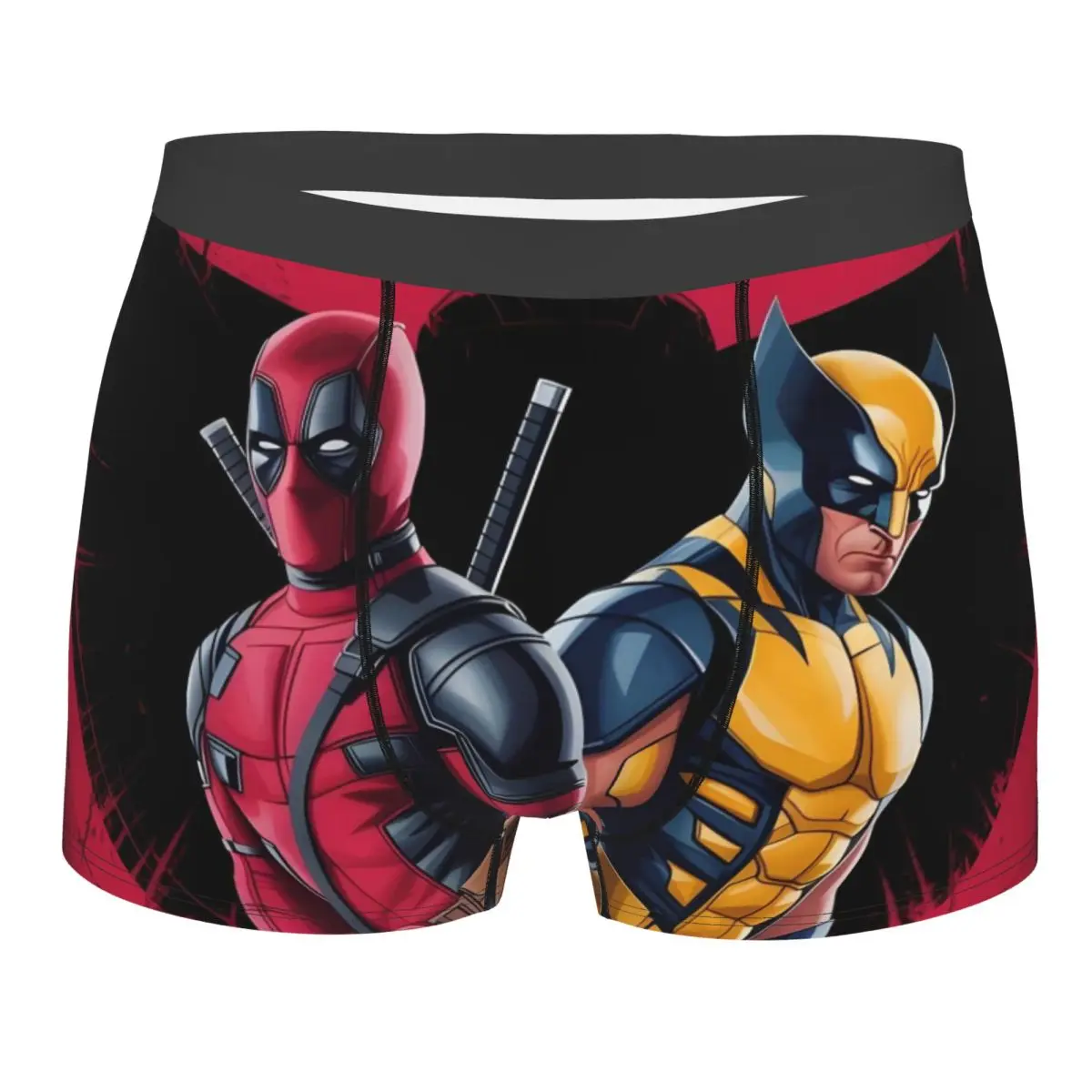 Custom Deadpool Cool Underwear Men Breathable Funny Anime Cartoon Boxer Briefs Shorts Panties Soft Underpants For Homme
Custom Deadpool Cool Underwear Men Breathable Funny Anime Cartoon Boxer Briefs Shorts Panties Soft Underpants For Homme
