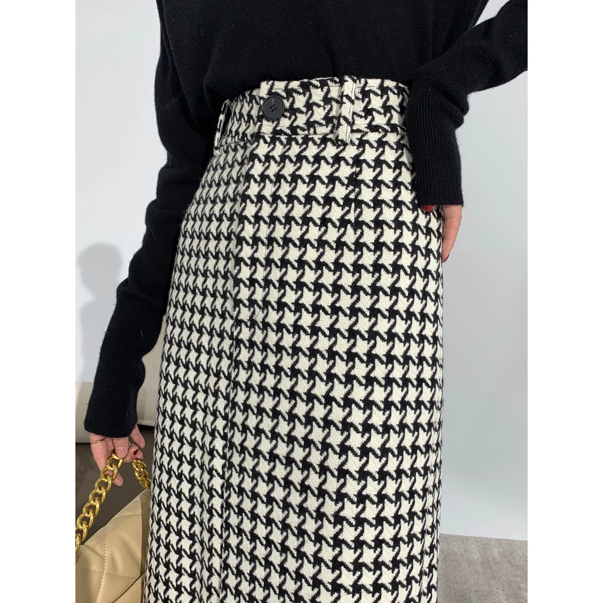 Новая шерстяная юбка Mulan 2025 с высокой талией, осенне-зимняя, женская, модная, в клетку, универсальная, для офиса, Q662
Новая шерстяная юбка Mulan 2025 с высокой талией, осенне-зимняя, женская, модная, в клетку, универсальная, для офиса, Q662