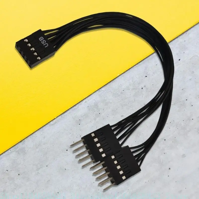 652F USB 9Pin Female to Male Extension Adapter Cable USB2.0 9Pins Splitter Connector Cord
652F USB 9Pin Female to Male Extension Adapter Cable USB2.0 9Pins Splitter Connector Cord