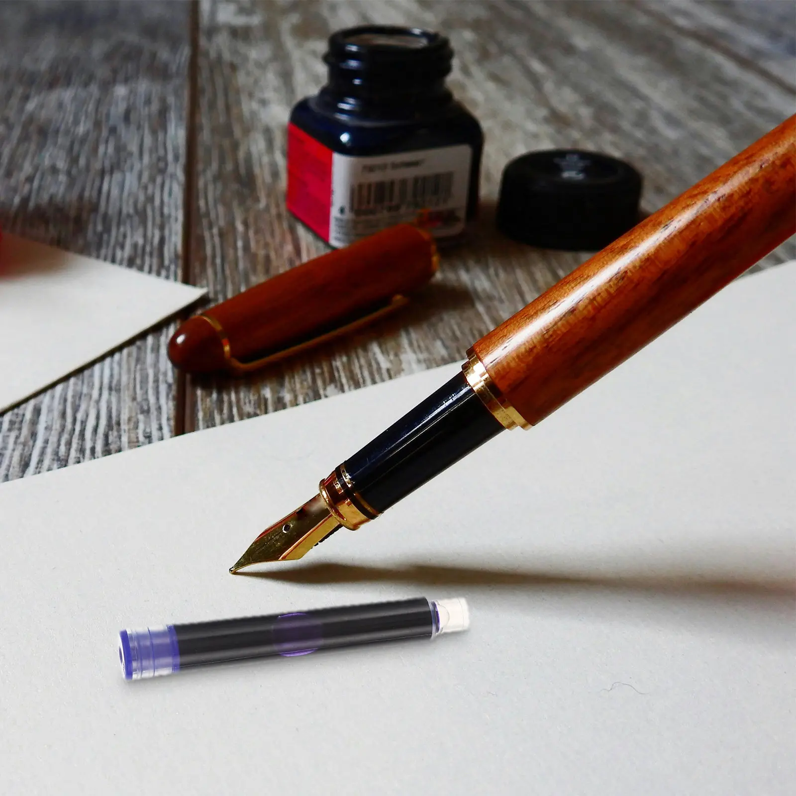 240Pcs Fountain Pen Ink Refills 12 Colors 3.4mm Ink Cartridges Replacement for School Office Fountain Pens Writing Calligraphy
240Pcs Fountain Pen Ink Refills 12 Colors 3.4mm Ink Cartridges Replacement for School Office Fountain Pens Writing Calligraphy