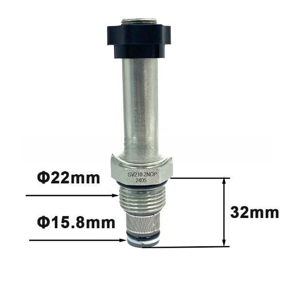 SV10-21 Two Position Two-way Hydraulic Thread Insertion Normally Open Solenoid Valve Core Pressure Relief DHF10-221
SV10-21 Two Position Two-way Hydraulic Thread Insertion Normally Open Solenoid Valve Core Pressure Relief DHF10-221