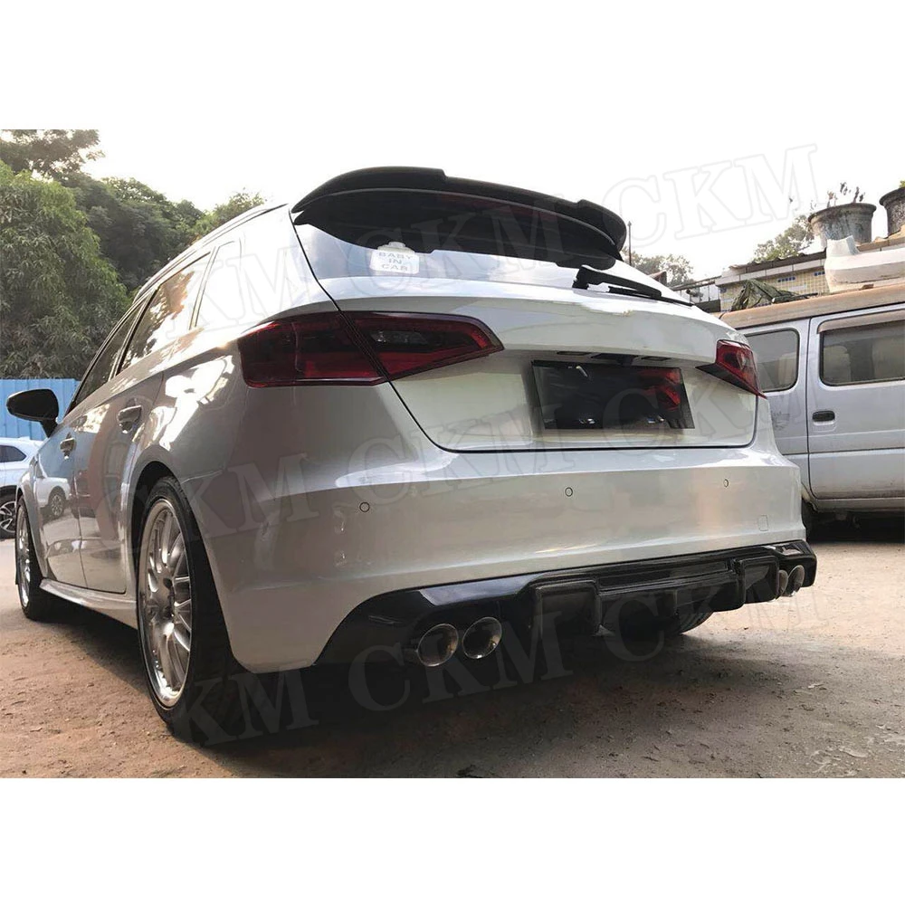 Задний спойлер-диффузор из углеродного волокна для Audi A3 Sline S3 Hatchback, 4-дверный, не стандарт A3 2014-2016 гг.
Задний спойлер-диффузор из углеродного волокна для Audi A3 Sline S3 Hatchback, 4-дверный, не стандарт A3 2014-2016 гг.
