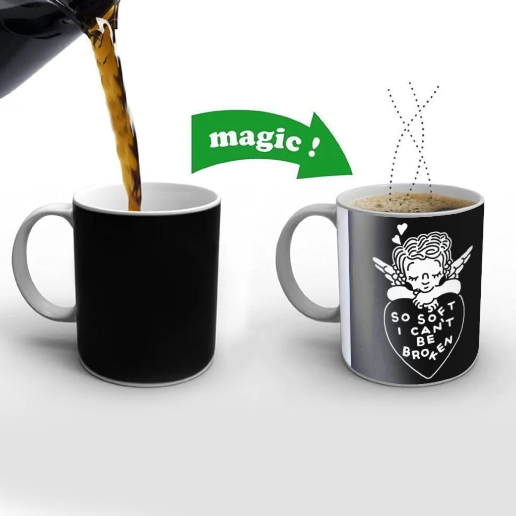 Soft white Creativity Change Color Chang mug Ceramic mug Hot Coffee Cup Breakfast Cup Mug Friend Gift
Soft white Creativity Change Color Chang mug Ceramic mug Hot Coffee Cup Breakfast Cup Mug Friend Gift