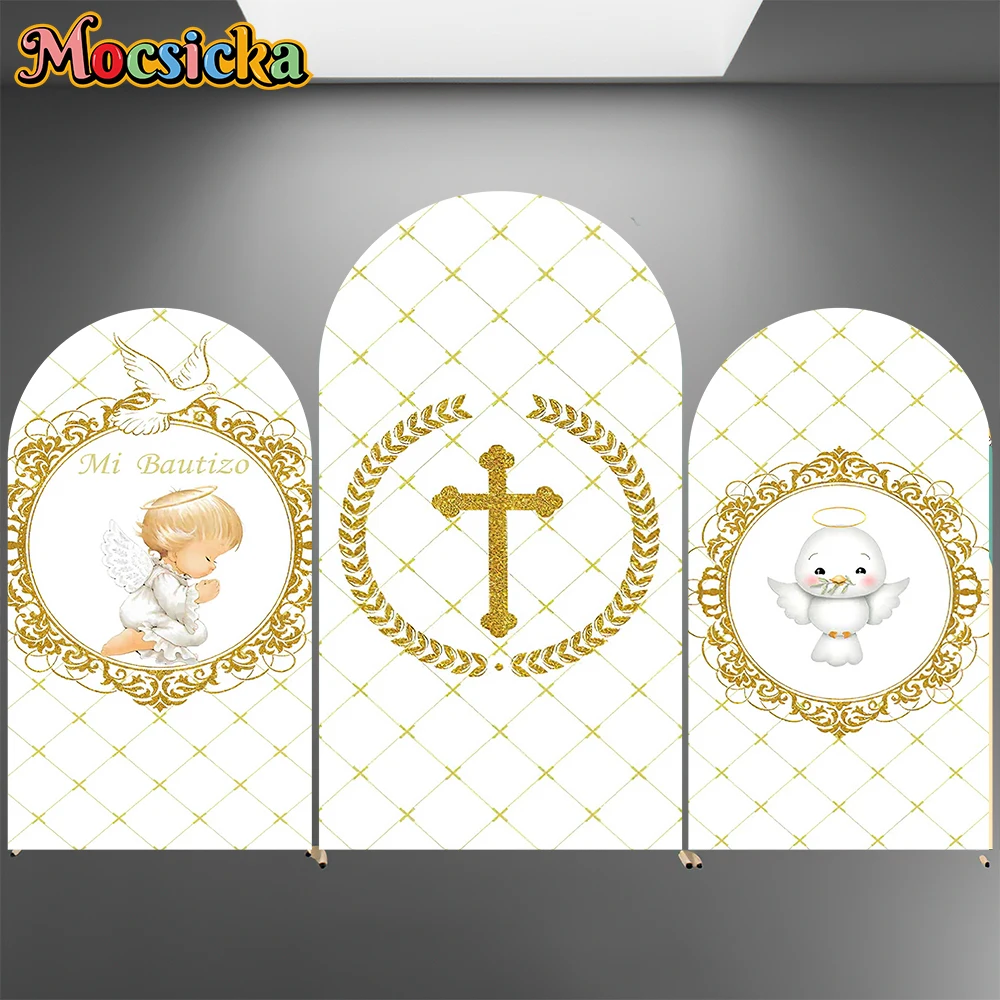 Mocsicka My First Communion Arch Covers Backdrop Elastic Baby Boy Girl Christening Favors Baptism Arched Backgrounds Party Decor
Mocsicka My First Communion Arch Covers Backdrop Elastic Baby Boy Girl Christening Favors Baptism Arched Backgrounds Party Decor