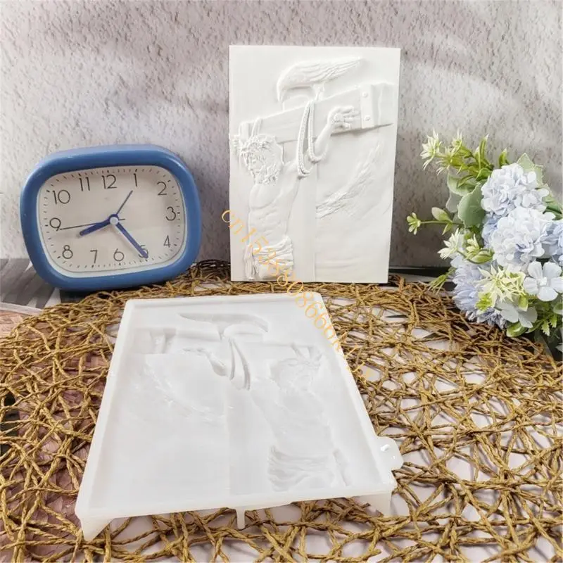 Multipurpose Silicone Christ Mould for Baking and Soap Making Crafting Ornament Suitable for Oven and Fridge 066C
Multipurpose Silicone Christ Mould for Baking and Soap Making Crafting Ornament Suitable for Oven and Fridge 066C