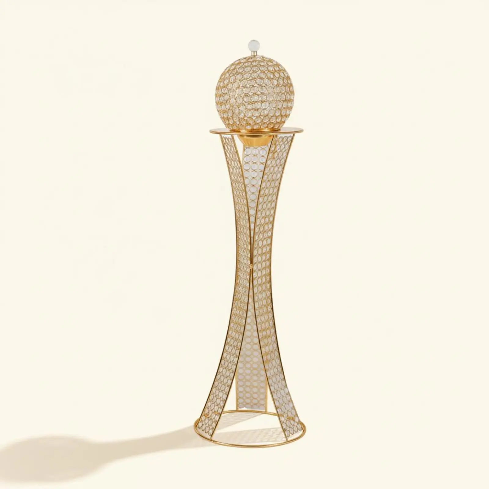 European Design Censer Finely-Crafted Metalwork Gold Hourglass Fragrance Stand Ornate Metal Censer Freestanding Home Fragrance
European Design Censer Finely-Crafted Metalwork Gold Hourglass Fragrance Stand Ornate Metal Censer Freestanding Home Fragrance