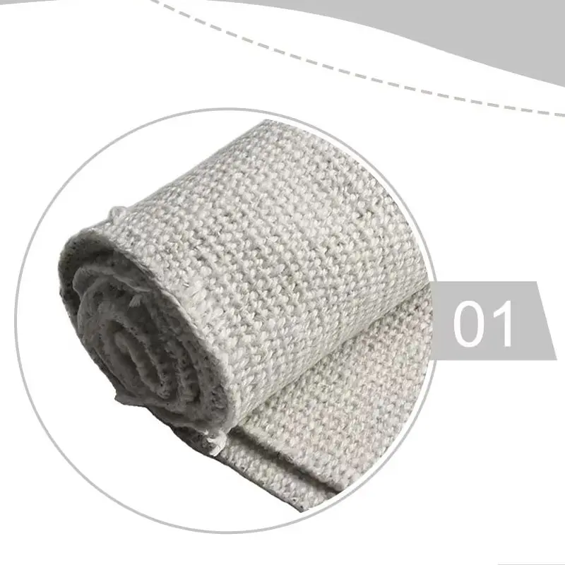 Огнестойкое одеяло из керамического волокна толщиной 2 мм, термостойкая ткань для печей, дверей печи и промышленного высокотемпературного использования
Огнестойкое одеяло из керамического волокна толщиной 2 мм, термостойкая ткань для печей, дверей печи и промышленного высокотемпературного использования