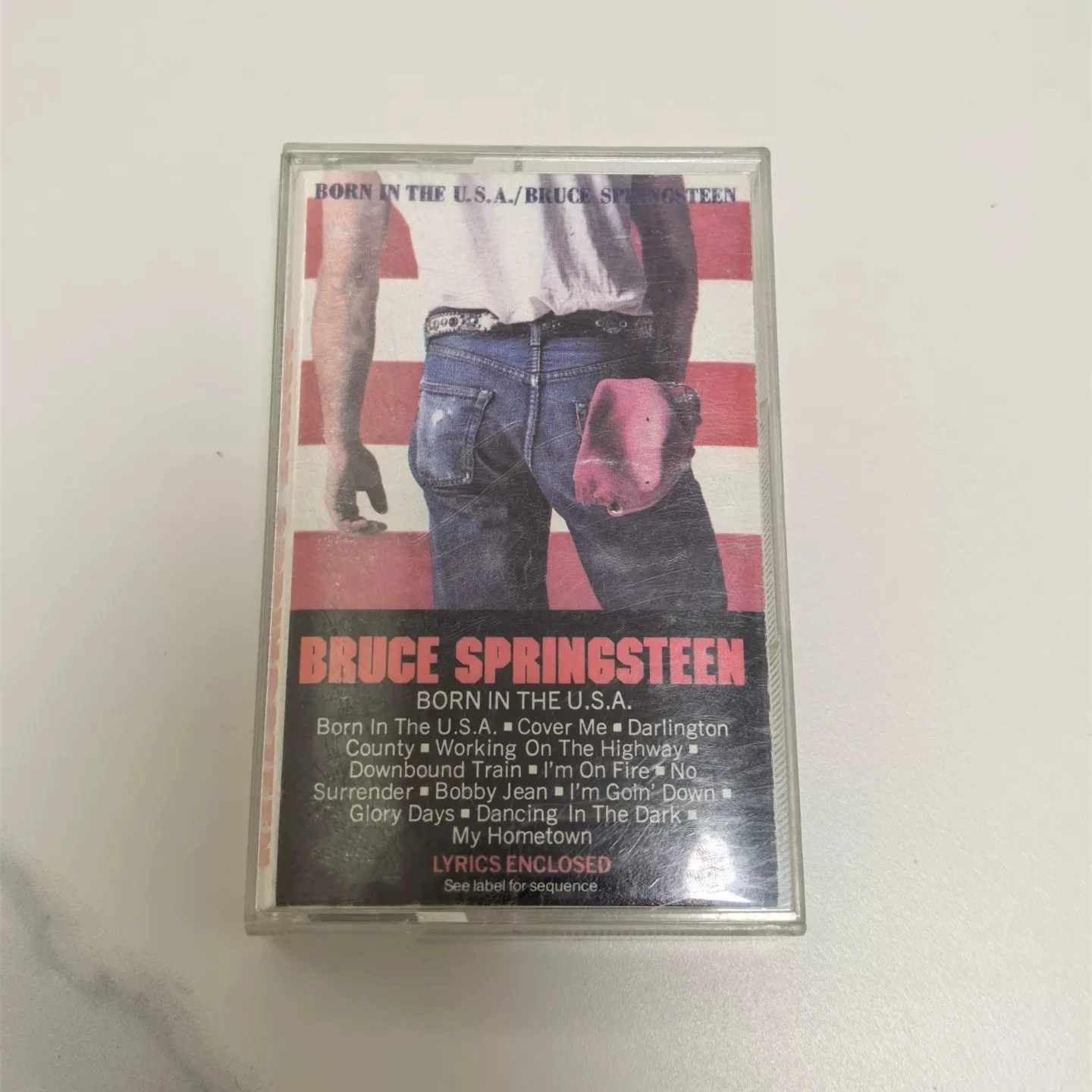 Rock Bruce Springsteen Music Tape Born in the USA Album Cover Me Cassettes Cosplay Walkman Recorder Soundtracks Box Party Music
Rock Bruce Springsteen Music Tape Born in the USA Album Cover Me Cassettes Cosplay Walkman Recorder Soundtracks Box Party Music