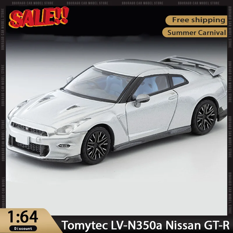 Новинка в наличии Tomytec TLV 1:64 LV-N350a Nissan GT-R Литая под давлением модель автомобиля Игрушечная модель премиум-класса 25th Silver Limited Edition Non-RTR Коллекционная 
Новинка в наличии Tomytec TLV 1:64 LV-N350a Nissan GT-R Литая под давлением модель автомобиля Игрушечная модель премиум-класса 25th Silver Limited Edition Non-RTR Коллекционная