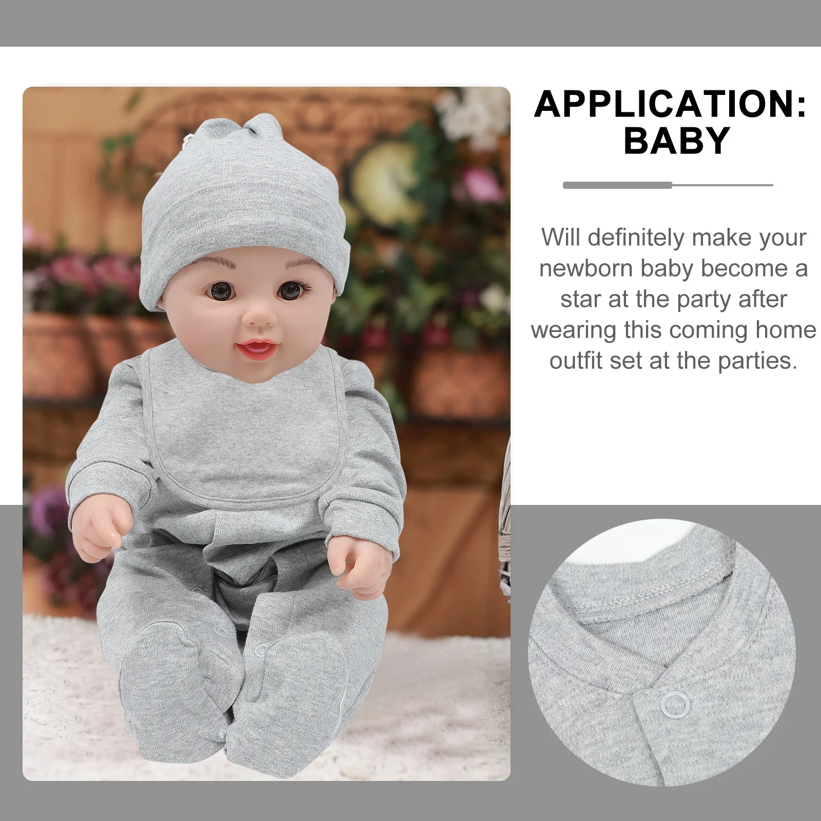 1Set Baby Cotton Romper Newborn Outfit Set Soft Warm Party Clothes Mittens Hat Baby Outfit Newborn Mittens No Scratch
1Set Baby Cotton Romper Newborn Outfit Set Soft Warm Party Clothes Mittens Hat Baby Outfit Newborn Mittens No Scratch