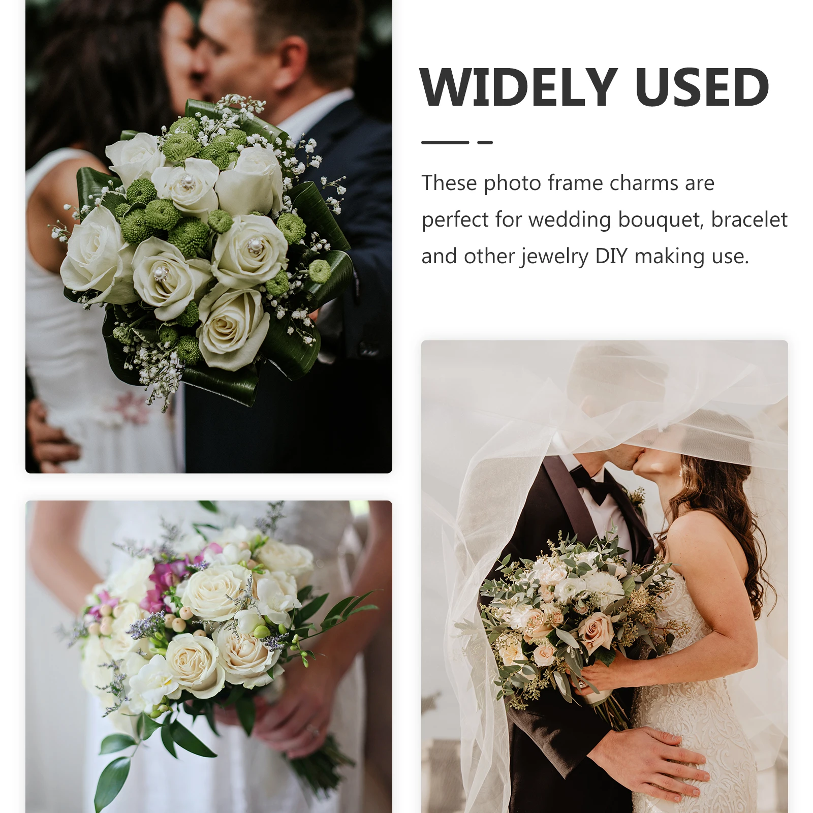3Pcs Wedding Bouquet Photo Charms Memorial Pendant Picture Frame Charm DIY Jewelry Accessories Wedding Bouquet Photo Charms 
3Pcs Wedding Bouquet Photo Charms Memorial Pendant Picture Frame Charm DIY Jewelry Accessories Wedding Bouquet Photo Charms