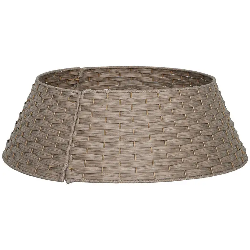 HOMCOM 27 inch Rustic Christmas Tree Skirt, Plastic Woven Christmas Tree Collar for Party, Holiday, Home Decoration, Coffee
HOMCOM 27 inch Rustic Christmas Tree Skirt, Plastic Woven Christmas Tree Collar for Party, Holiday, Home Decoration, Coffee