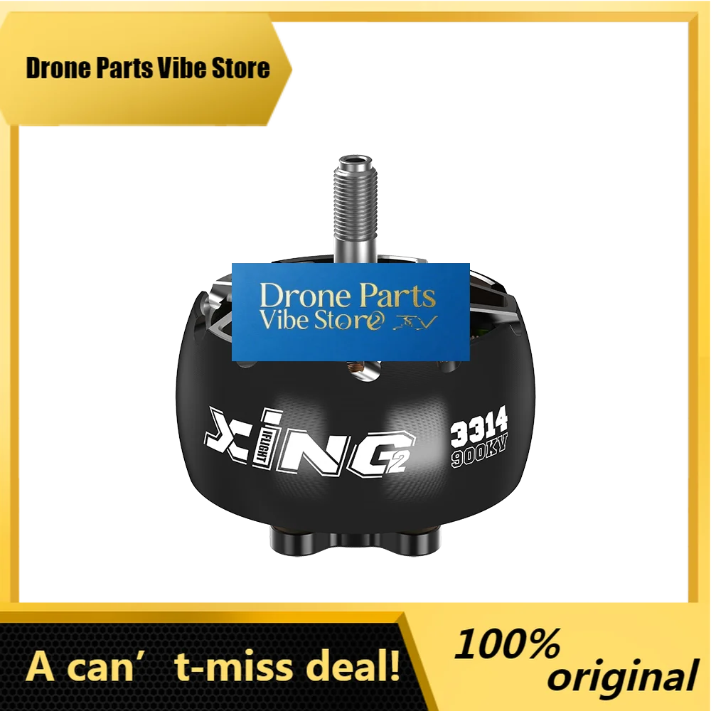 Drone PartsiFlight XING2 3314 900KV Brushless Motor For 10inch FPV Drones
Drone PartsiFlight XING2 3314 900KV Brushless Motor For 10inch FPV Drones