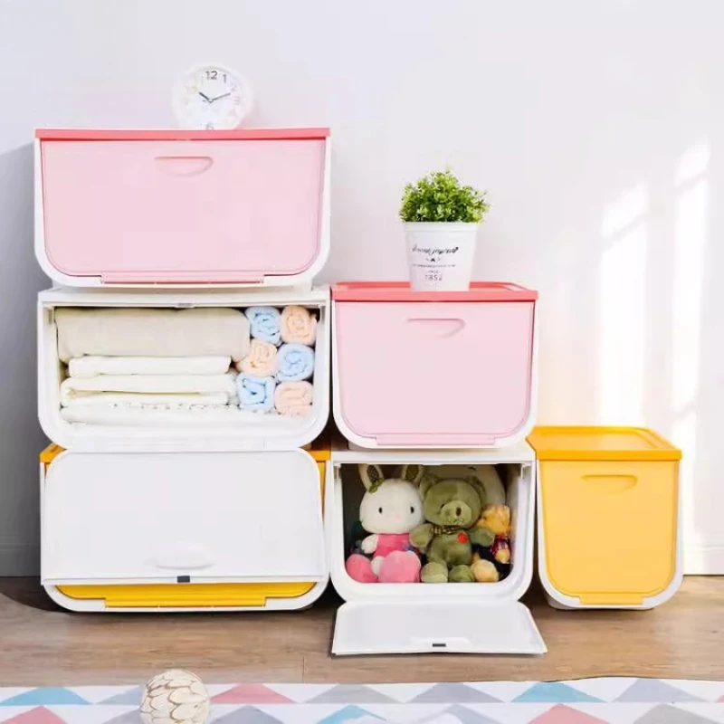  Складной органайзер для хранения бегемота, штабелируемый контейнер для детских игрушек с пылезащитной крышкой, универсальный пластиковый шкаф 
 Складной органайзер для хранения бегемота, штабелируемый контейнер для детских игрушек с пылезащитной крышкой, универсальный пластиковый шкаф