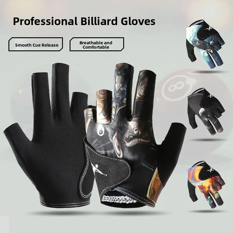 Professional Billiard Gloves Thin Three-Finger Breathable High-End Non-Slip Table Tennis Gloves for Men in Outdoo...
Professional Billiard Gloves Thin Three-Finger Breathable High-End Non-Slip Table Tennis Gloves for Men in Outdoo...
