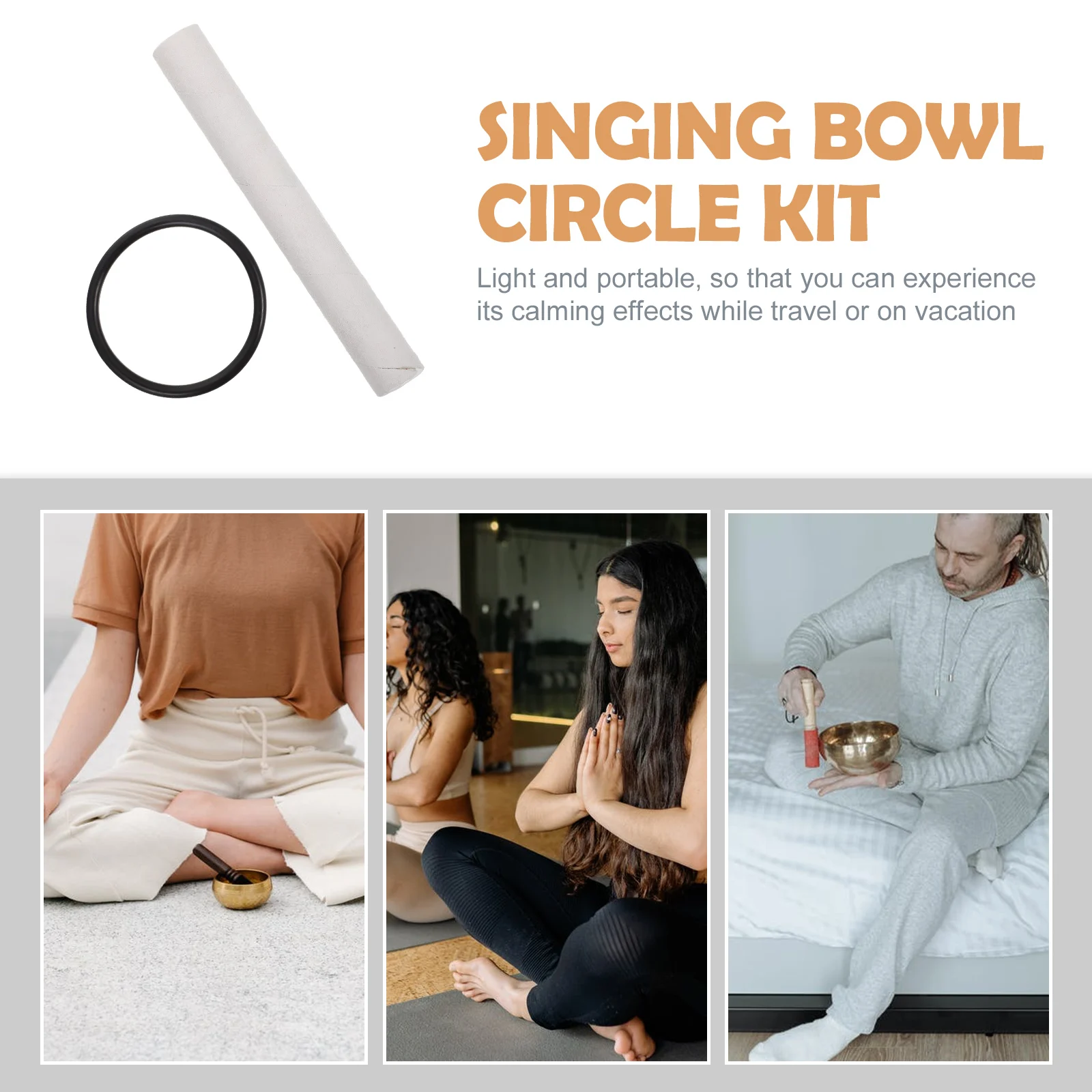 Sheepskin Mallet Singing Bowl Stick Rod Meditation Accessory Sound Bowl Components
Sheepskin Mallet Singing Bowl Stick Rod Meditation Accessory Sound Bowl Components