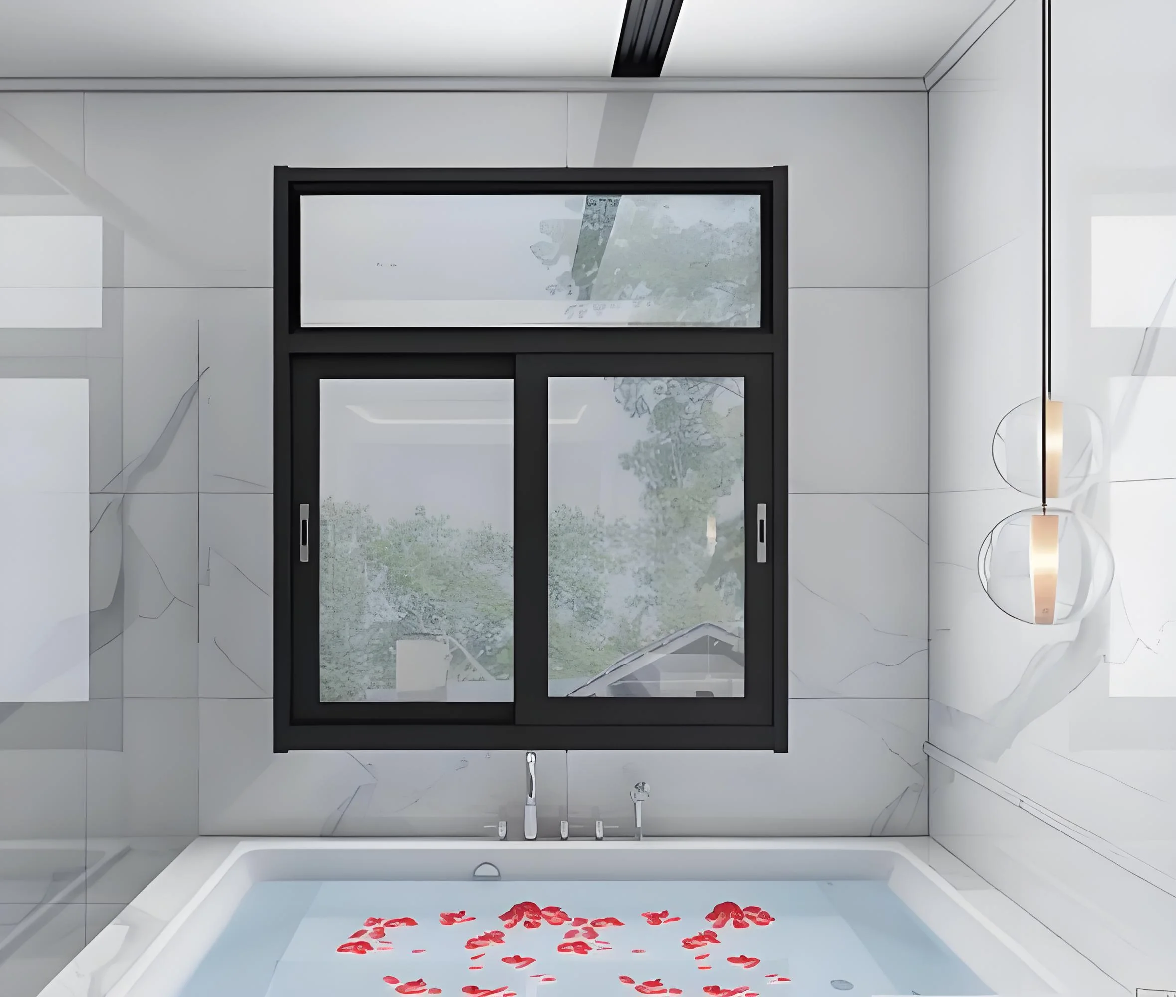 Customized Size and Color Bathroom Sliding Glass Window Windproof and Waterproof Noise Reduction Manual Household Windows
Customized Size and Color Bathroom Sliding Glass Window Windproof and Waterproof Noise Reduction Manual Household Windows
