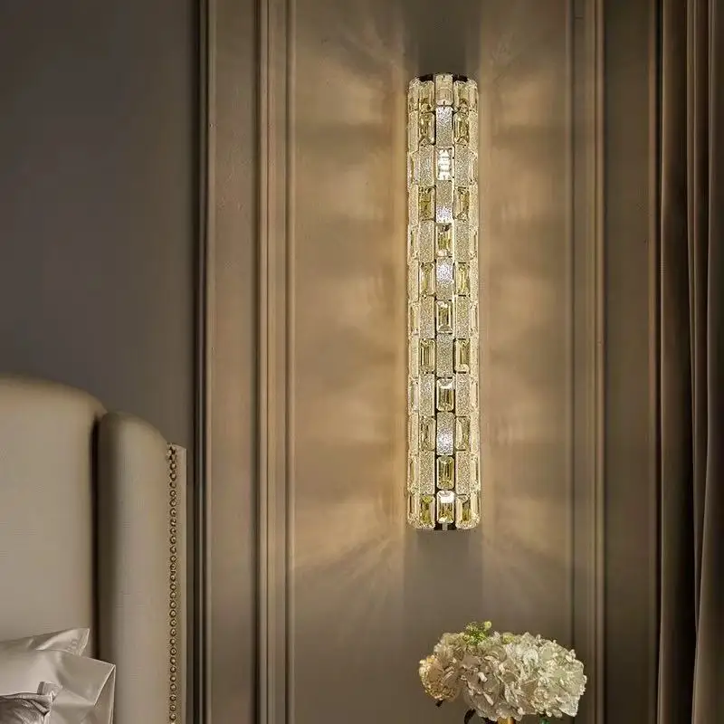 Modern Luxury Crystal Wall Lamps For Hallways Bedrooms Dining Rooms Corridors Wall Lamps Made Of Gold Chromium Stainless Steel
Modern Luxury Crystal Wall Lamps For Hallways Bedrooms Dining Rooms Corridors Wall Lamps Made Of Gold Chromium Stainless Steel