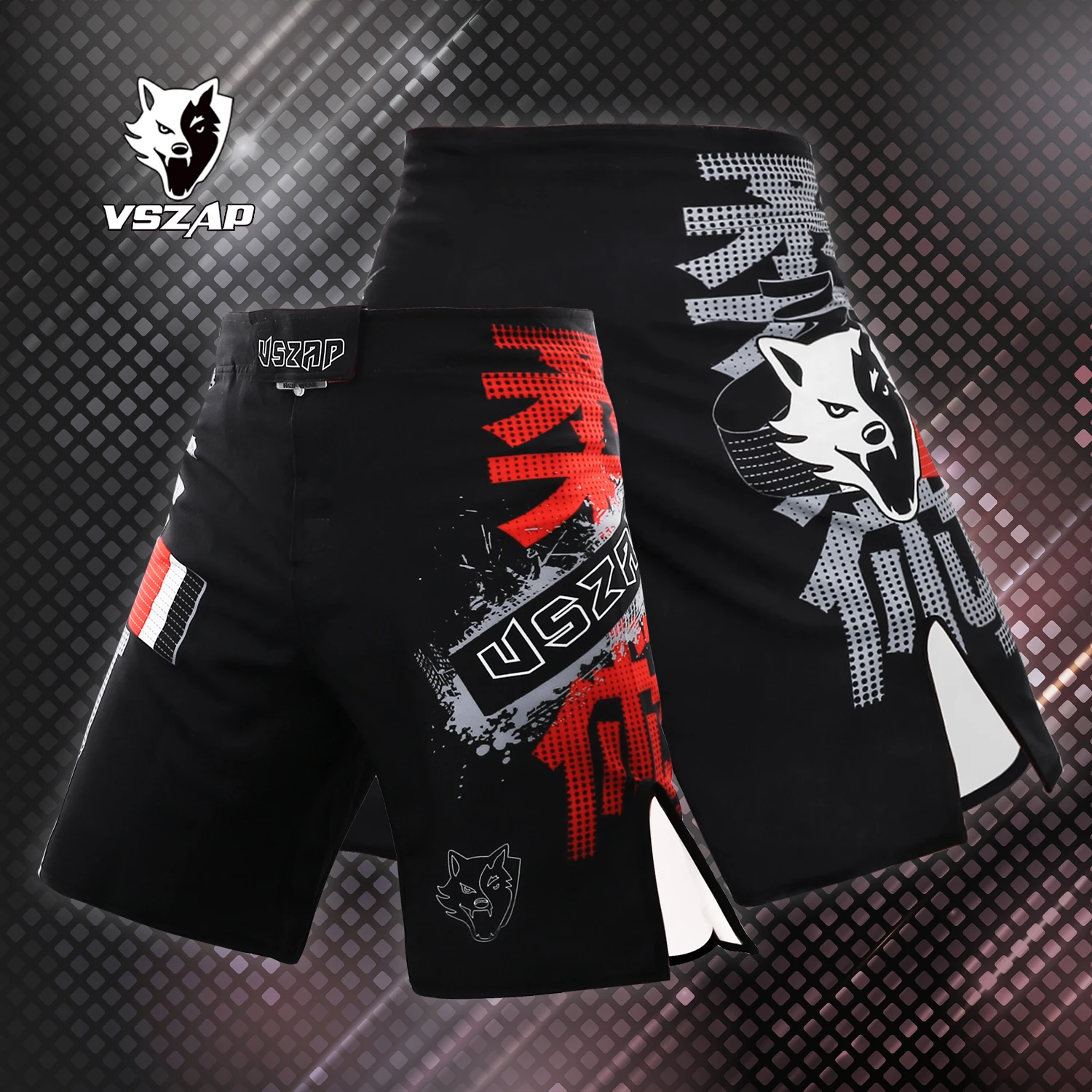 VSZAP Wolf Jiu-Jitsu Бокс Боевые боевые искусства Тренировочные повседневные мужские быстросохнущие износостойкие дышащие шорты
VSZAP Wolf Jiu-Jitsu Бокс Боевые боевые искусства Тренировочные повседневные мужские быстросохнущие износостойкие дышащие шорты