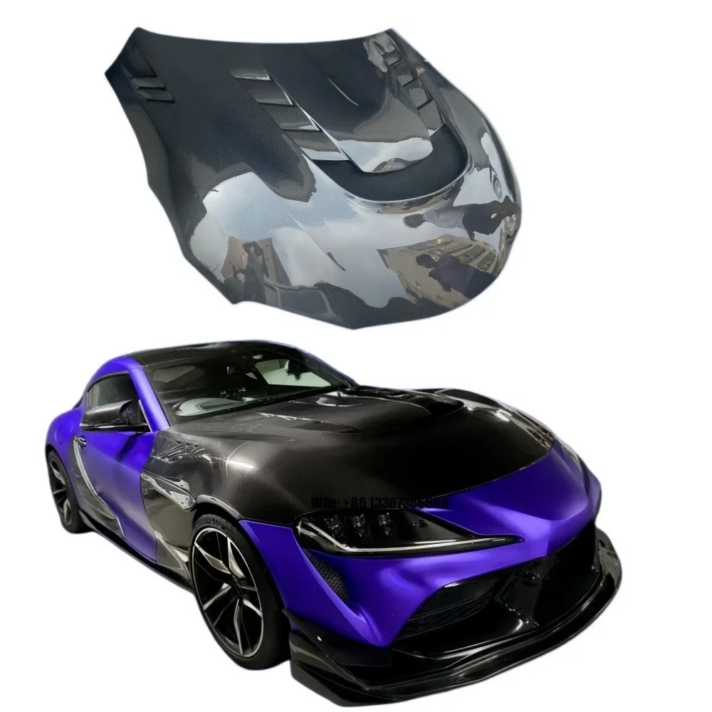 High Quality Carbon Fiber Engine Hood for GR Supra A90 2019+ Factory Direct Sale
High Quality Carbon Fiber Engine Hood for GR Supra A90 2019+ Factory Direct Sale