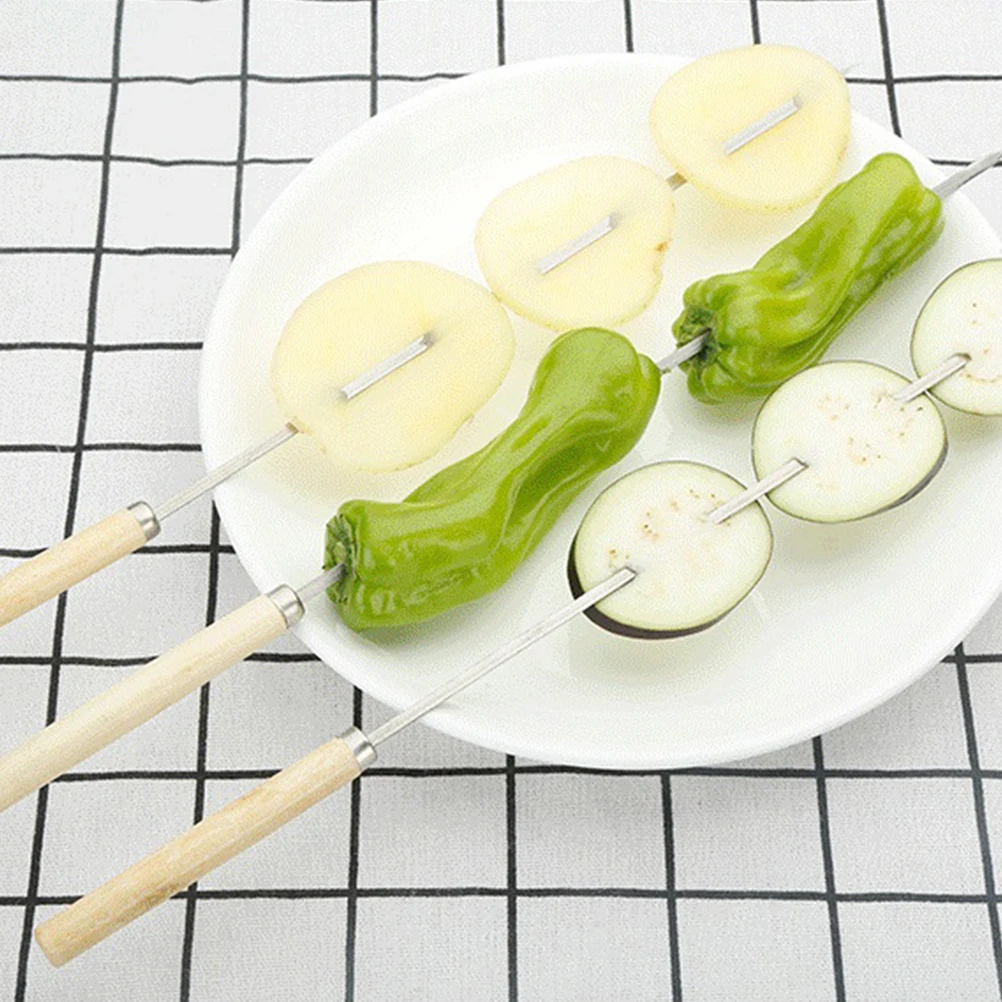 50 шт., вилки для барбекю из нержавеющей стали, деревянная ручка, острые нержавеющие инструменты для гриля для мяса, сыра, фруктов, кукурузы, приготовления пищи на открытом воздухе
50 шт., вилки для барбекю из нержавеющей стали, деревянная ручка, острые нержавеющие инструменты для гриля для мяса, сыра, фруктов, кукурузы, приготовления пищи на открытом воздухе