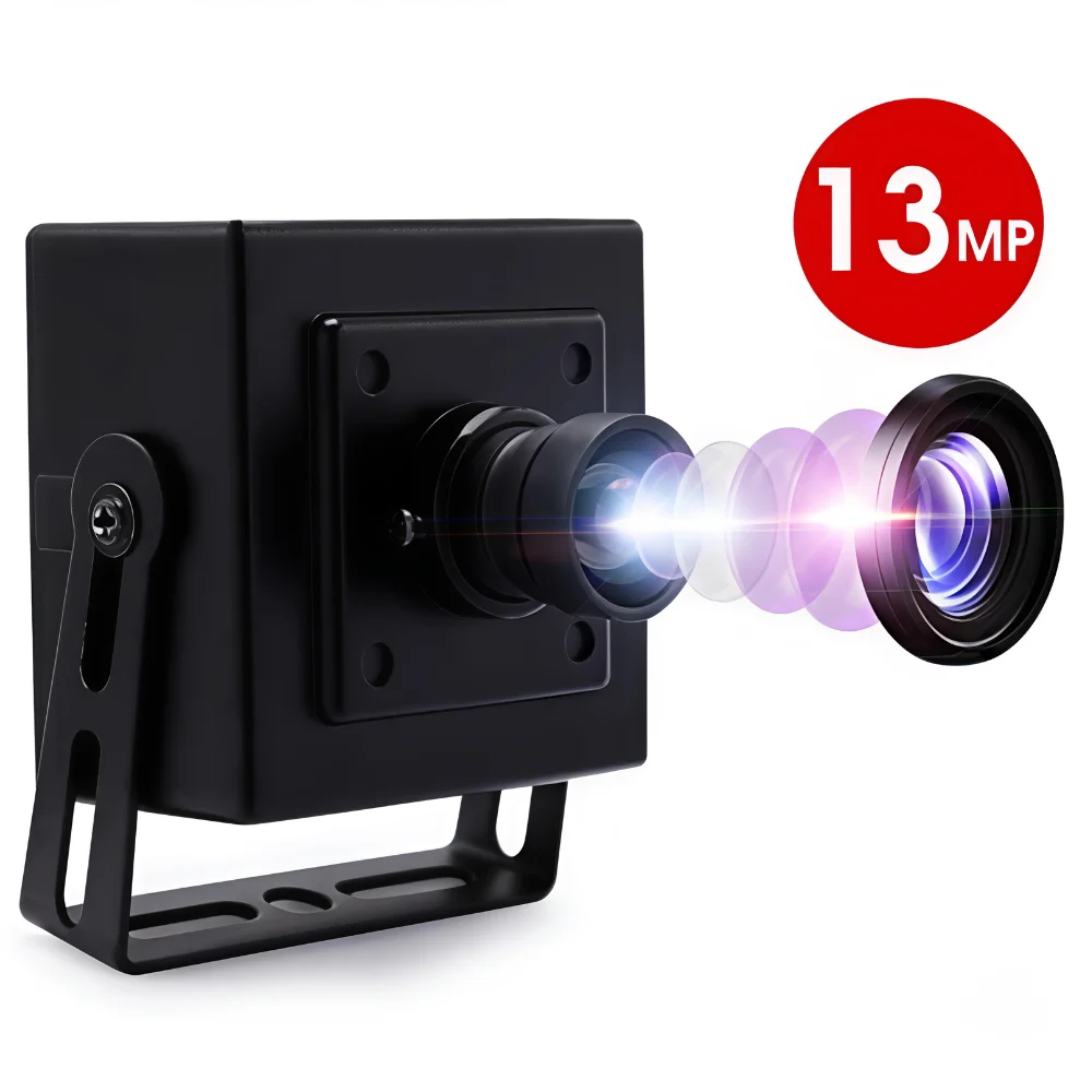 ELP 13MP USB Camera 3840×2880 IMX214 CMOS No Distortion Lens Mini UVC Camera for Passport Scanning 3D Printing
ELP 13MP USB Camera 3840×2880 IMX214 CMOS No Distortion Lens Mini UVC Camera for Passport Scanning 3D Printing
