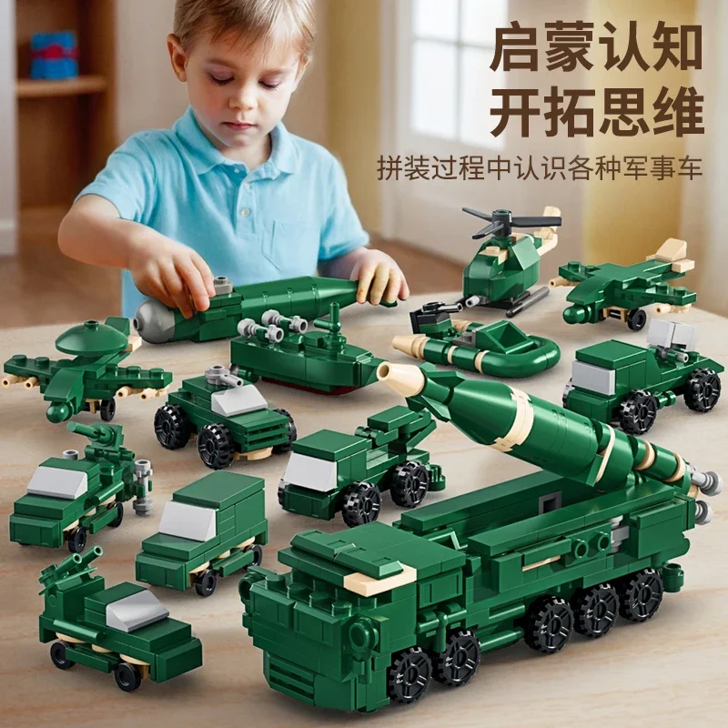 TOYLINX DIY 305PCS Military 12-in-1 Dongfeng Missile Vehicle Puzzle Assembly Learning Education Toy for Boys Adult Holiday Gifts
TOYLINX DIY 305PCS Military 12-in-1 Dongfeng Missile Vehicle Puzzle Assembly Learning Education Toy for Boys Adult Holiday Gifts