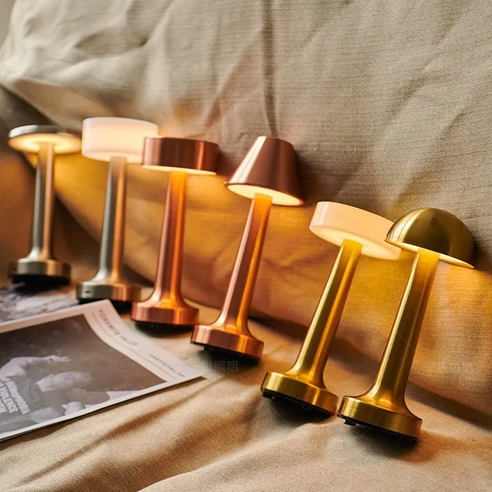 Portable LED Desk Lamp Touch Dimming USB Rechargeable Vintage Atmosphere Night Light for Coffee Shop Bar Decor
Portable LED Desk Lamp Touch Dimming USB Rechargeable Vintage Atmosphere Night Light for Coffee Shop Bar Decor
