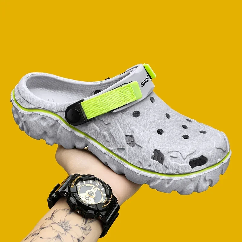 Summer Outdoor Sandals Indoor Slip-On Water Shoes Breathable Light Beach Slippers Male Garden Shoes Mens Mules & Clogs Sandals
Summer Outdoor Sandals Indoor Slip-On Water Shoes Breathable Light Beach Slippers Male Garden Shoes Mens Mules & Clogs Sandals