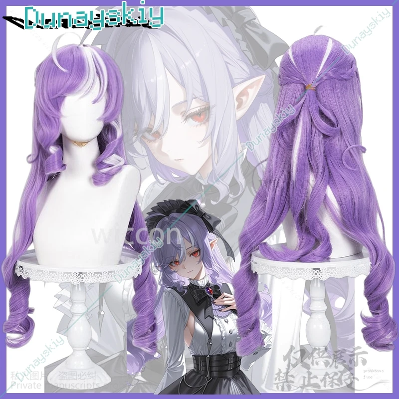 Vivian Cosplay Anime Game Zenless Zone Zero ZZZ Court Retro Gothic Hairstyle Lolita Vampire Has Long Purple Curls Cos Customized
Vivian Cosplay Anime Game Zenless Zone Zero ZZZ Court Retro Gothic Hairstyle Lolita Vampire Has Long Purple Curls Cos Customized