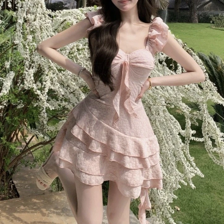 Розовый цельный купальник Sweet Cherry Blossom с Fly Sves для похудения, закрывающий живот, горячий весенний купальник Vaion Resort
Розовый цельный купальник Sweet Cherry Blossom с Fly Sves для похудения, закрывающий живот, горячий весенний купальник Vaion Resort