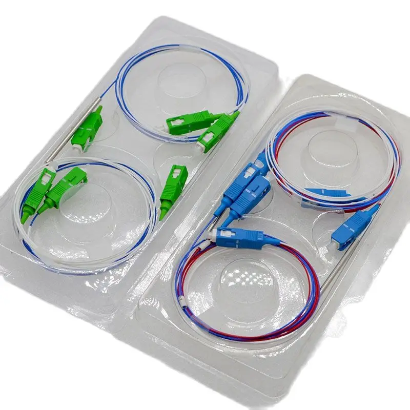 10PCS NEW Optic Fiber Connector Single Model 1:2 SC/UPC/APC Mini Differential Bare Fiber Optical Splitter Special Free Shipping
10PCS NEW Optic Fiber Connector Single Model 1:2 SC/UPC/APC Mini Differential Bare Fiber Optical Splitter Special Free Shipping