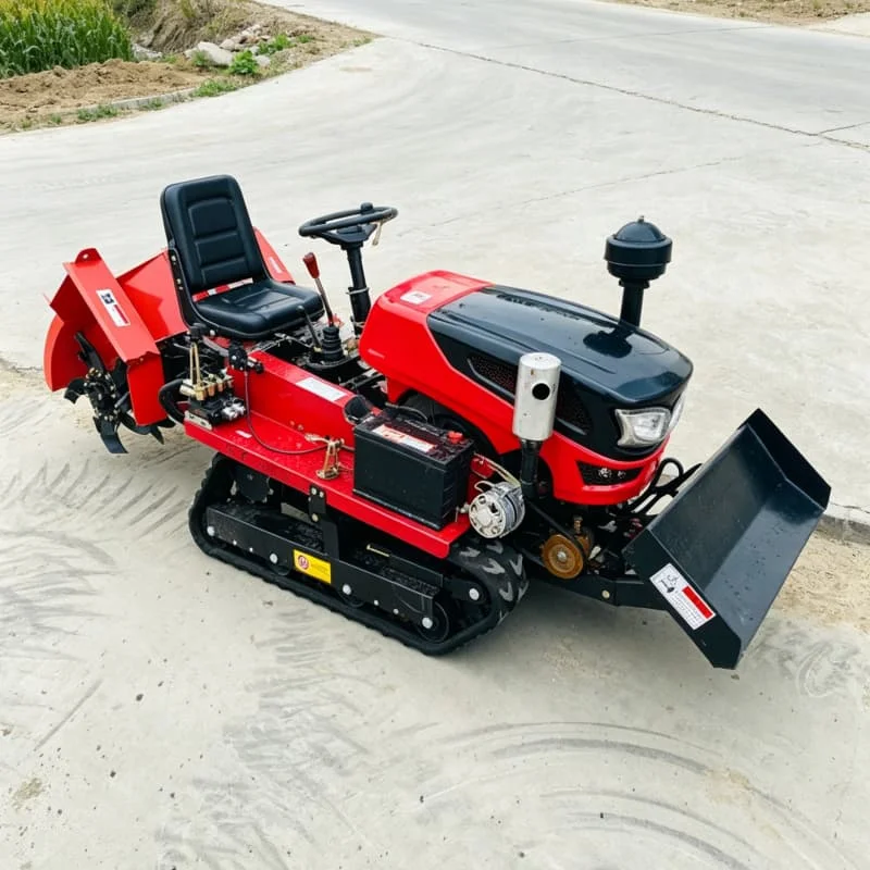 Customized 4WD Tractor, Rotary Tiller, Crawler Rotary Tiller, High‑Efficiency Integrated Plowing and Deep‑Tilling Machine
Customized 4WD Tractor, Rotary Tiller, Crawler Rotary Tiller, High‑Efficiency Integrated Plowing and Deep‑Tilling Machine
