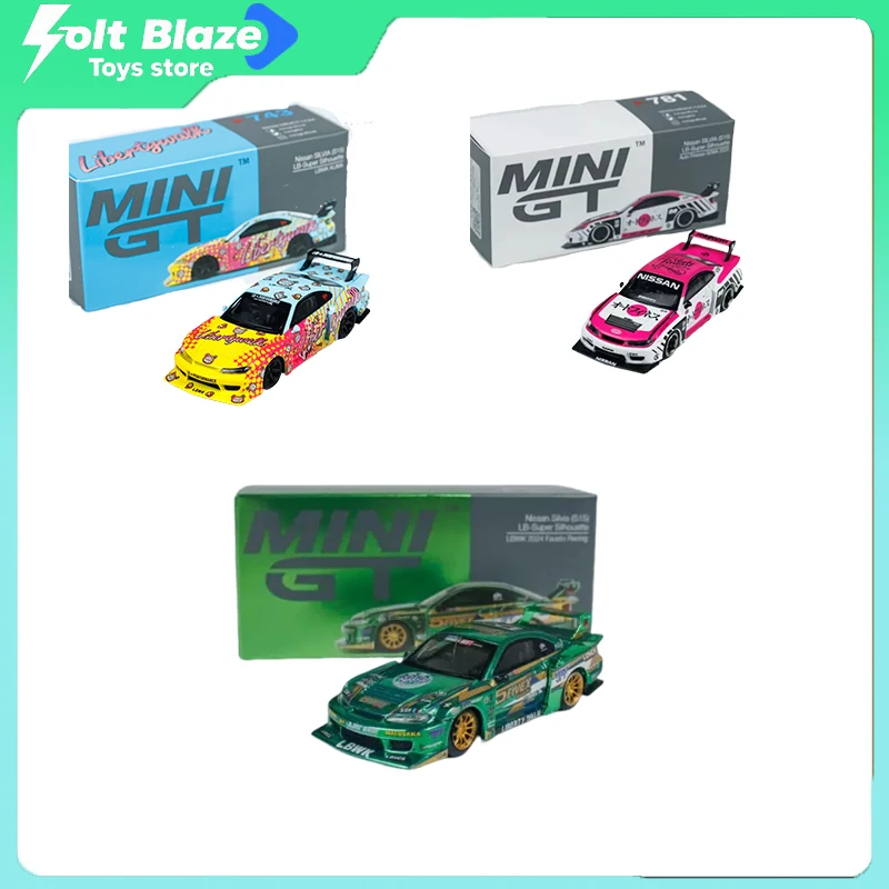 MINI GT 1/64 LB Nissan Silvia S15 Fausto Racing LBWK Graffiti Livery Diecast Car Model Simulation Collection Cars Model Boy Gift
MINI GT 1/64 LB Nissan Silvia S15 Fausto Racing LBWK Graffiti Livery Diecast Car Model Simulation Collection Cars Model Boy Gift