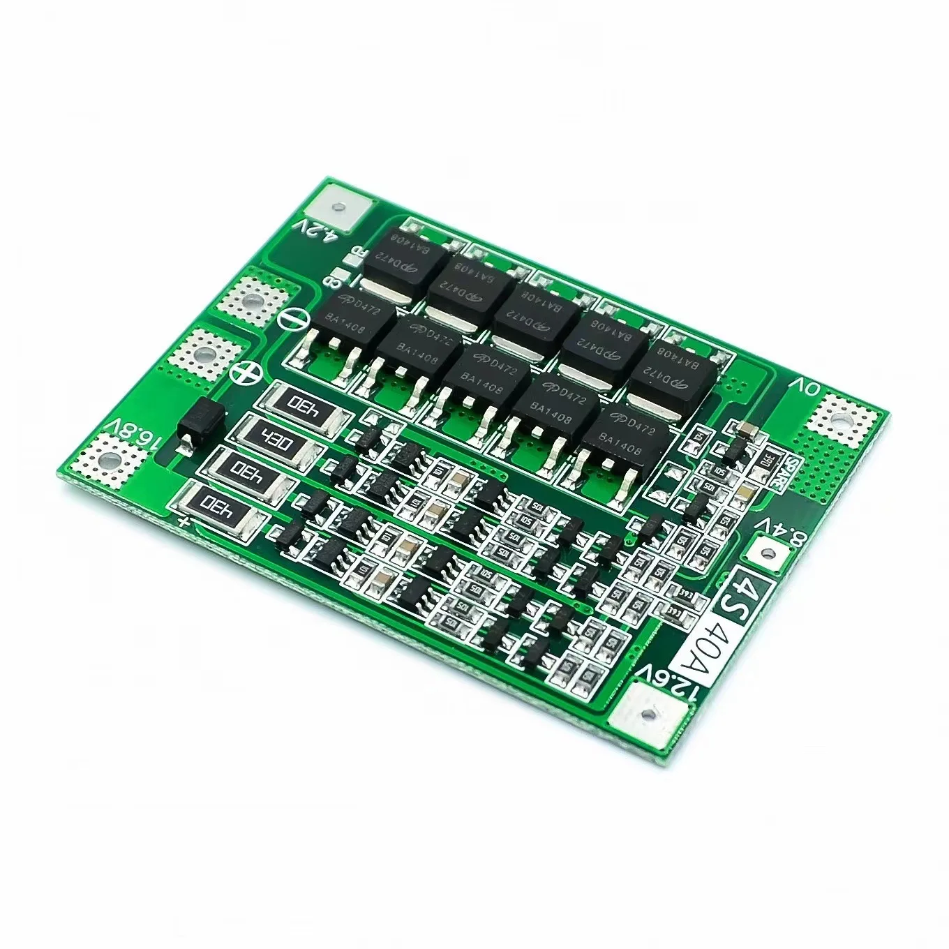 2pcs 4S 148V 168V 18650 Lithium Battery Protection Board with Balance 40A High Current for Electric Drill BMS
2pcs 4S 148V 168V 18650 Lithium Battery Protection Board with Balance 40A High Current for Electric Drill BMS