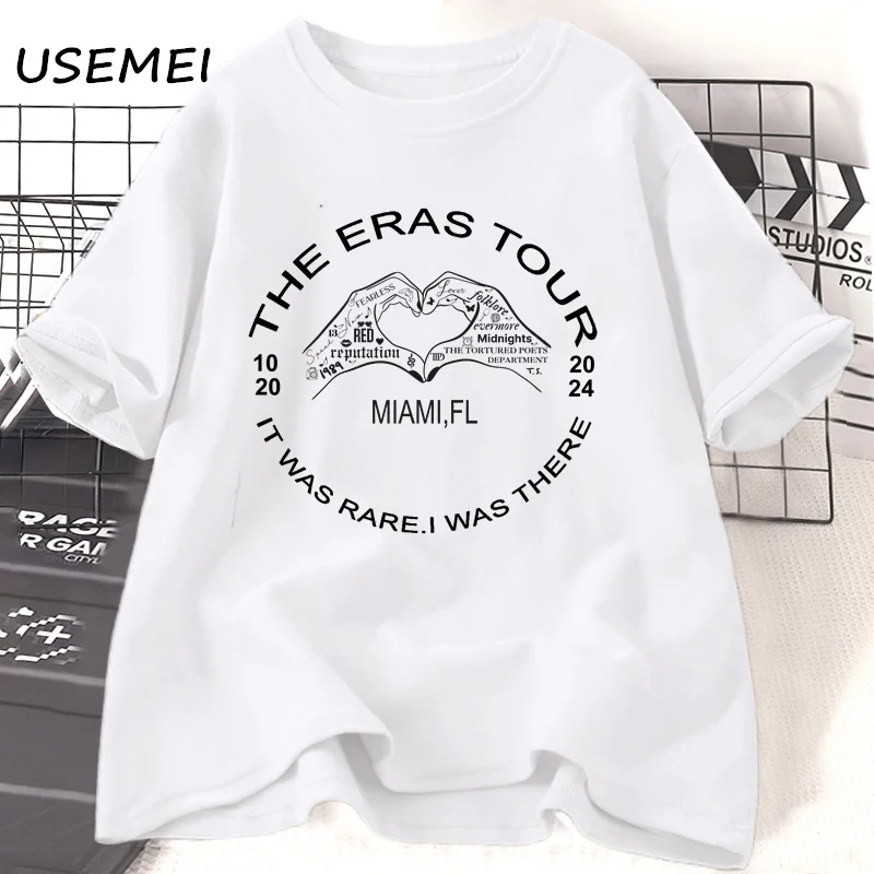 Era Tour T Shirt Cotton Tees It Was Rare I Was There Concert T-shirt Casual Cotton Short Sleeve Women Men Tees Streetwear
Era Tour T Shirt Cotton Tees It Was Rare I Was There Concert T-shirt Casual Cotton Short Sleeve Women Men Tees Streetwear