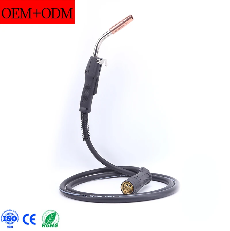 Tweco Type TW-3# TW-300 300A American Type Welder Gun MIG Welding Torch for Euro Welding Machine
Tweco Type TW-3# TW-300 300A American Type Welder Gun MIG Welding Torch for Euro Welding Machine
